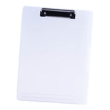 Maxbell Low Profile Clipboard with Storage A4 Size Clipboard Organizer for Home Clear