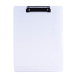 Maxbell Low Profile Clipboard with Storage A4 Size Clipboard Organizer for Home Clear