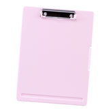 Maxbell Low Profile Clipboard with Storage A4 Size Clipboard Organizer for Home PInk