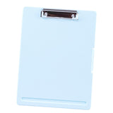 Maxbell Low Profile Clipboard with Storage A4 Size Clipboard Organizer for Home Light Blue