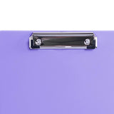 Maxbell Low Profile Clipboard with Storage A4 Size Clipboard Organizer for Home Violet
