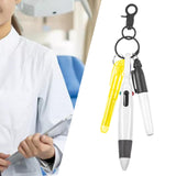 Maxbell Pen with Carabiner Clip Nurses Day Gift Multipurpose Shuttle Pen Retractable yellow