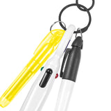 Maxbell Pen with Carabiner Clip Nurses Day Gift Multipurpose Shuttle Pen Retractable yellow