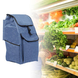Maxbell Shopping Trolley Replacement Bag Thickened Trolley Bag for Kitchen Household B