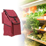 Maxbell Shopping Trolley Replacement Bag Thickened Trolley Bag for Kitchen Household C