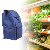 Maxbell Shopping Trolley Replacement Bag Thickened Trolley Bag for Kitchen Household E