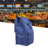 Maxbell Shopping Trolley Replacement Bag Thickened Trolley Bag for Kitchen Household E