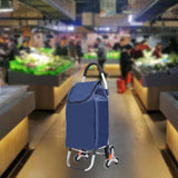 Maxbell Shopping Cart Replacement Bag Reusable Portable for Outside Folding Trolleys A