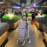 Maxbell Shopping Cart Replacement Bag Reusable Portable for Outside Folding Trolleys B