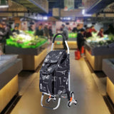 Maxbell Shopping Cart Replacement Bag Reusable Portable for Outside Folding Trolleys V