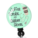 Maxbell Retractable ID Reel Badge Holder Doctor Nursing Gift Office Retractable Cord Green