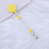 Maxbell 3x9 Pieces Retractable Badge Holder Clips Nurse Gifts DIY for Nurses Women Men