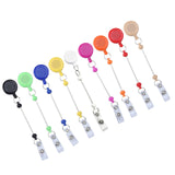 Maxbell 2x9 Pieces Retractable Badge Holder Clips Nurse Gifts DIY for Nurses Women Men