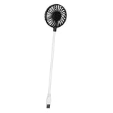 Maxbell Maxbell Mini Portable USB Fan Desk Fan Bendable Cable for Travel Commute Lightweight Black 35x8x2.8cm