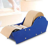 Maxbell Water Activated Tape Dispenser Cutter Portable Compact Gummed Tape Dispenser Blue