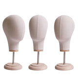 Maxbell Maxbell Mannequin Head Model Wig Hat Display Holder for Shopping Mall Styling Drying Beige