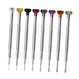 Maxbell Maxbell 8 Pieces Jewellers Screwdrivers Set Professional for Cameras Glasses Watches