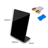 Maxbell Maxbell Mini Chalkboard Sign Erasable for Family Message Store Poster Display Bakery A5