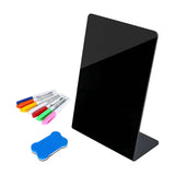Maxbell Maxbell Mini Chalkboard Sign Erasable for Family Message Store Poster Display Bakery A5