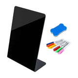 Maxbell Maxbell Mini Chalkboard Sign Erasable for Family Message Store Poster Display Bakery A5