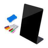 Maxbell Maxbell Mini Chalkboard Sign Erasable for Family Message Store Poster Display Bakery A5