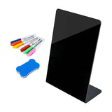 Maxbell Maxbell Mini Chalkboard Sign Erasable for Family Message Store Poster Display Bakery A5