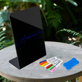 Maxbell Maxbell Mini Chalkboard Sign Erasable for Family Message Store Poster Display Bakery A5