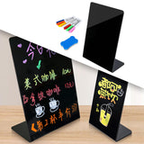 Maxbell Maxbell Mini Chalkboard Sign Erasable for Family Message Store Poster Display Bakery A5
