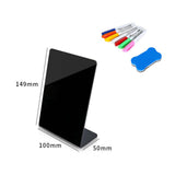 Maxbell Maxbell Mini Chalkboard Sign Erasable for Family Message Store Poster Display Bakery A6