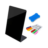 Maxbell Maxbell Mini Chalkboard Sign Erasable for Family Message Store Poster Display Bakery A6