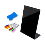 Maxbell Maxbell Mini Chalkboard Sign Erasable for Family Message Store Poster Display Bakery A6
