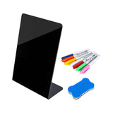 Maxbell Maxbell Mini Chalkboard Sign Erasable for Family Message Store Poster Display Bakery A6