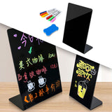 Maxbell Maxbell Mini Chalkboard Sign Erasable for Family Message Store Poster Display Bakery A6