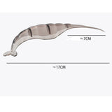 Maxbell Maxbell 10x Kitchen Tool Prawn Shell Removing Gadget Cooking Shrimp Sheller Deveiner Gray