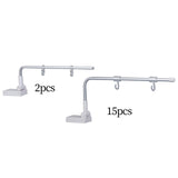 Maxbell Maxbell Advertising Sign Poster Stand Multipurpose for Advertising Sign Poster Store 2pcs Pull Style