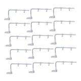 Maxbell Maxbell Advertising Sign Poster Stand Multipurpose for Advertising Sign Poster Store 15pcs Button Style