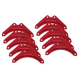 Maxbell Maxbell 10Pcs Step Ladder Reinforcement Fixing Sheet Universal for Household Ladders Red