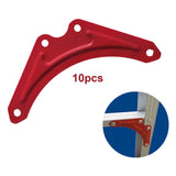 Maxbell Maxbell 10Pcs Step Ladder Reinforcement Fixing Sheet Universal for Household Ladders Red