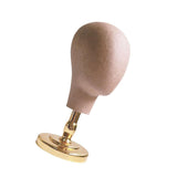 Maxbell Mannequin Head Stand for Hats Caps Storage Display Headdress Wig Head Holder Golden