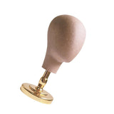 Maxbell Maxbell Mannequin Head Stand for Hats Caps Storage Display Headdress Wig Head Holder Golden