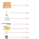 Maxbell Beekeeping Grafting Tool Beekeeper Cell Cups Equipment Queen Bee Rearing Kit