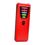 Maxbell EMF Meter Portable 5 LED Indicators for Outdoor Inspections Office Household Red