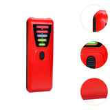 Maxbell EMF Meter Portable 5 LED Indicators for Outdoor Inspections Office Household Red