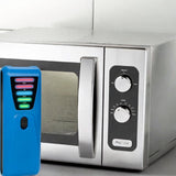 Maxbell EMF Meter Portable 5 LED Indicators for Outdoor Inspections Office Household Blue