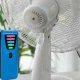 Maxbell EMF Meter Portable 5 LED Indicators for Outdoor Inspections Office Household Blue