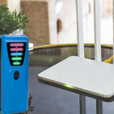 Maxbell EMF Meter Portable 5 LED Indicators for Outdoor Inspections Office Household Blue