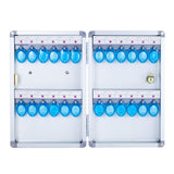 Maxbell Key Cabinet Lock Box Wall Mounted Storage Box Family Home Key Organizer Case 21.5x5.5x32.5cm24Tag