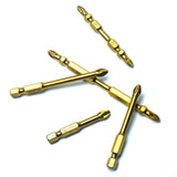Maxbell 6Pcs Phillips Bits Drill Bit Alloy Steel Home Magnetic Screwdriver Bits Set