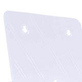 Maxbell Acrylic Brochure Holder Clear Display Stand for Booklets Magazines Pamphlets Single Grid