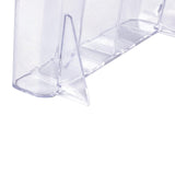 Maxbell Maxbell Acrylic Brochure Holder Clear Display Stand for Booklets Magazines Pamphlets 3 Grid